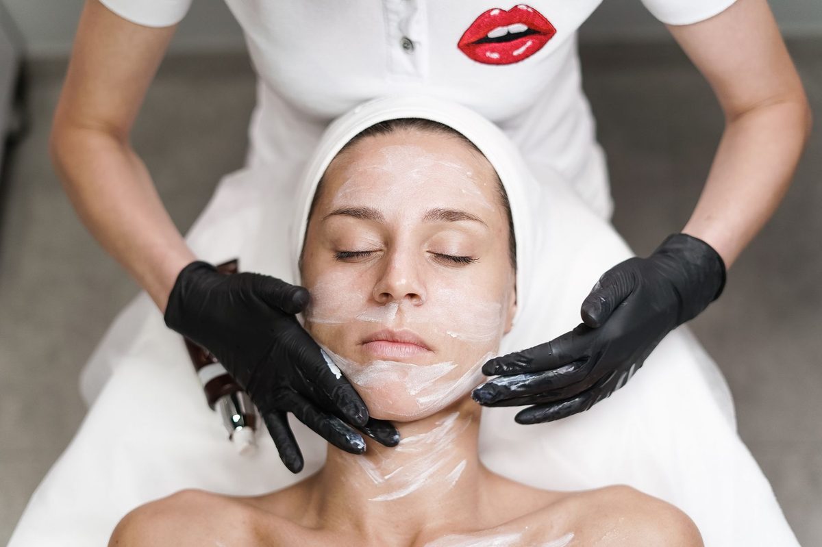 Korean aesthetic editorial imagery reflecting K-beauty experiential retail